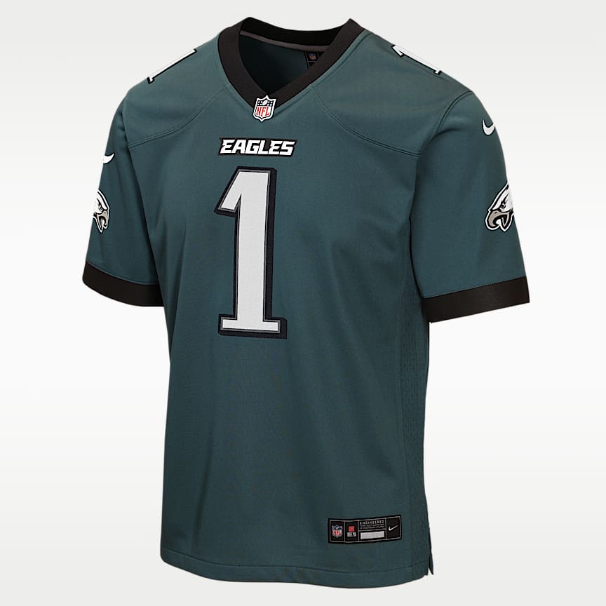 Saquon Barkley Philadelphia Eagles Big Kids' Game Jersey. Nike.com